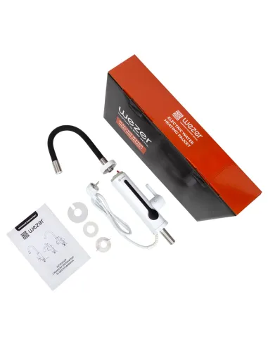 Смеситель для кухни Wezer SDR-G8TR, с подогревом воды