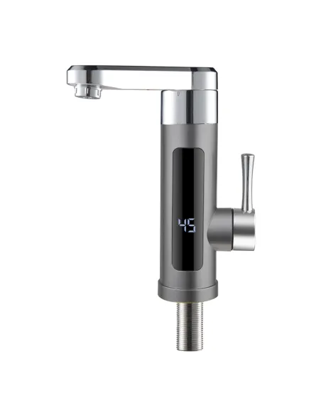 Змішувач для кухні Wezer SDR-H16T-Grey, з підігрівом води