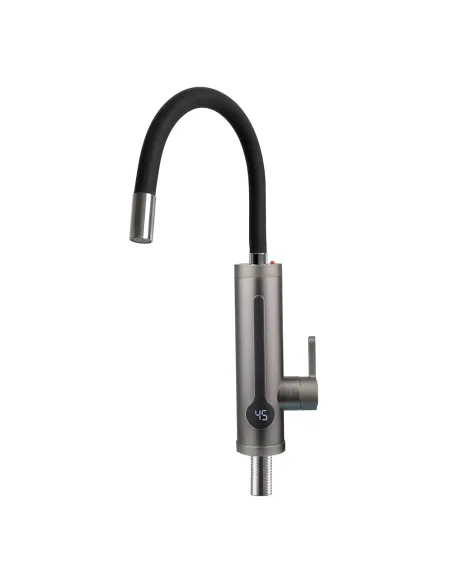 Смеситель для кухни Wezer SDR-G8TR-Grey, с подогревом воды Смеситель для кухни Wezer SDR-G8TR-Grey, с подогревом воды