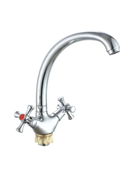 Змішувач для кухні Wezer VRL420-12, двовентильний Змішувач для кухні Wezer VRL420-12, двовентильний