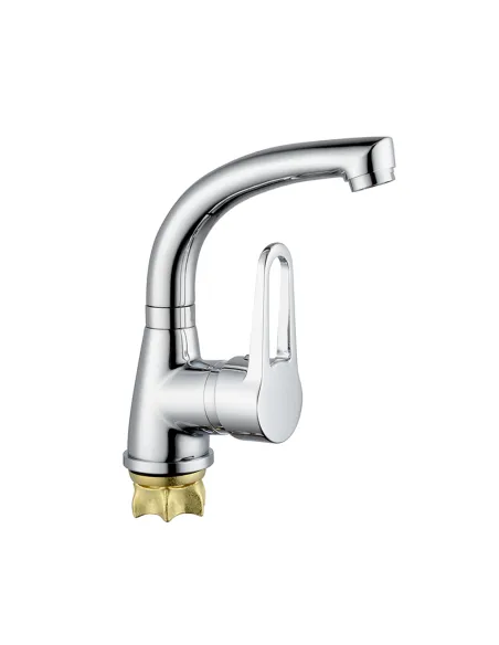 Смеситель для умывальника Wezer VRL111-01, однорычажный Смеситель для умывальника Wezer VRL111-01, однорычажный