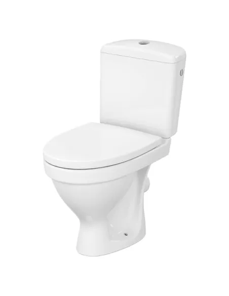 Унітаз компакт Cersanit 922 ЕKO II SIMPLEON 010 3/6, бічний підвід води, прямий злив, сидіння поліпропілен
