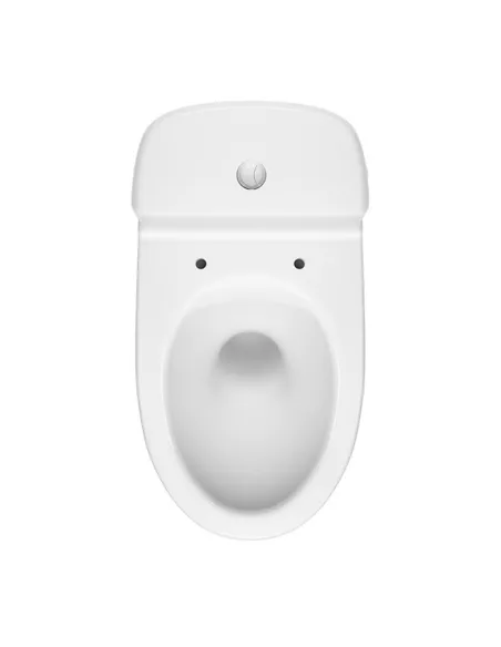 Унітаз компакт Cersanit 922 ЕKO II SIMPLEON 010 3/6, бічний підвід води, прямий злив, сидіння поліпропілен