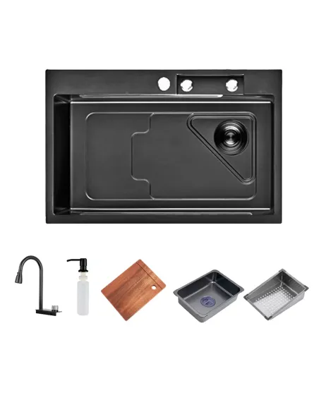 Мойка для кухни прямоугольная ITAL ID 7246-BC из нержавеющей стали Мойка для кухни прямоугольная ITAL ID 7246-BC из нержавеющей стали