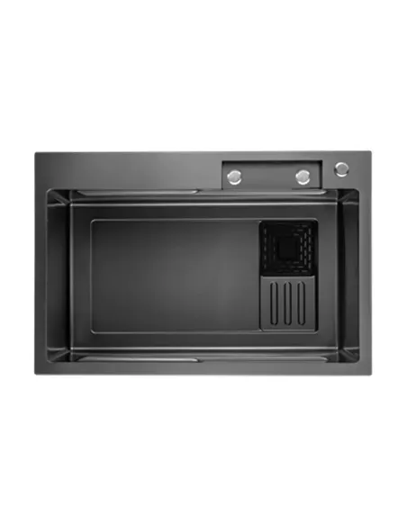 Мойка для кухни прямоугольная ITAL ID 7545-BC из нержавеющей стали Мойка для кухни прямоугольная ITAL ID 7545-BC из нержавеющей стали