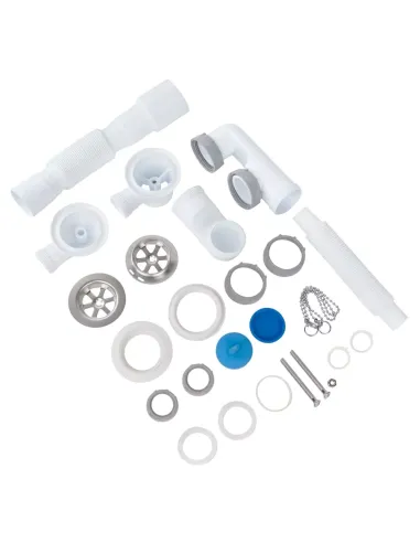 Сифон для ванны ITAL B1011 с переливом, 1 1/2 дюйма