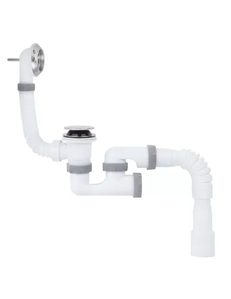Сифон для ванны ITAL B1013K с переливом, 1 1/2 дюйма, функция Click-Clack Сифон для ванны ITAL B1013K с переливом, 1 1/2 дюйма, функция Click-Clack