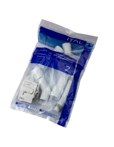 Сифон для ванны ITAL В1015 с переливом, 1 1/2 дюйма