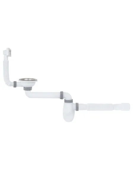 Сифон для кухонної мийки ITAL K1015, 3 1/2 дюйма Сифон для кухонної мийки ITAL K1015, 3 1/2 дюйма