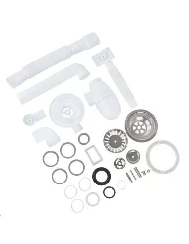 Сифон для кухонної мийки ITAL K1015, 3 1/2 дюйма