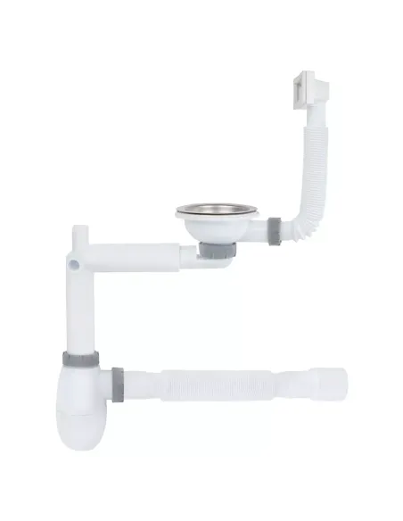 Сифон для кухонной мойки ITAL KT1117, 3 1/2 дюйма Сифон для кухонной мойки ITAL KT1117, 3 1/2 дюйма