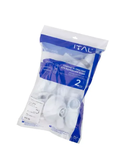 Сифон для кухонної мийки ITAL KT1117, 3 1/2 дюйма Сифон для кухонної мийки ITAL KT1117, 3 1/2 дюйма