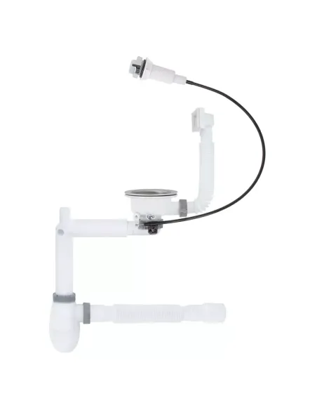 Сифон для кухонной мойки ITAL KT2119SA, 3 1/2 дюйма, полуавтомат Сифон для кухонной мойки ITAL KT2119SA, 3 1/2 дюйма, полуавтомат