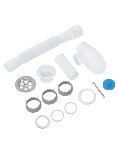 Сифон для кухонної мийки ITAL К1010, 1 1/2 дюйма Сифон для кухонної мийки ITAL К1010, 1 1/2 дюйма