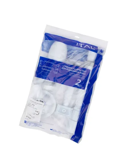 Сифон для кухонной мойки ITAL К1112, 3 1/2 дюйма Сифон для кухонной мойки ITAL К1112, 3 1/2 дюйма