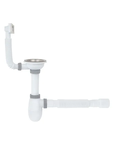 Сифон для кухонної мийки ITAL К1113, 3 1/2 дюйма Сифон для кухонної мийки ITAL К1113, 3 1/2 дюйма