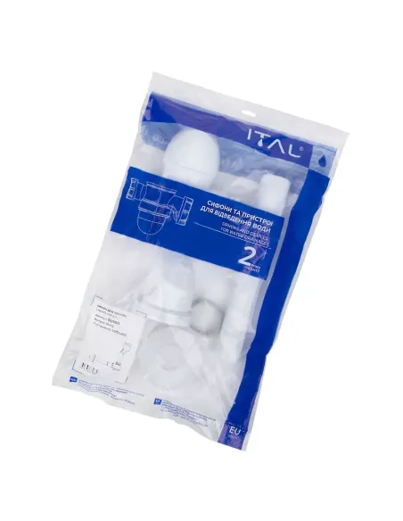 Сифон для пісуару ITAL SU1011 пляшковий