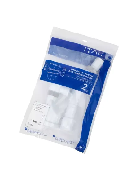 Сифон для пісуару ITAL SU1012 пляшковий