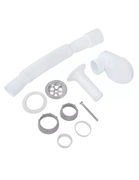 Сифон для умывальника ITAL U1010 с гибкой гофрой, 1 1/4 дюйма Сифон для умывальника ITAL U1010 с гибкой гофрой, 1 1/4 дюйма