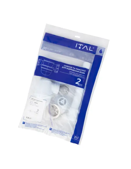 Сифон для умывальника ITAL U1013, 1 1/4 дюйма Сифон для умывальника ITAL U1013, 1 1/4 дюйма