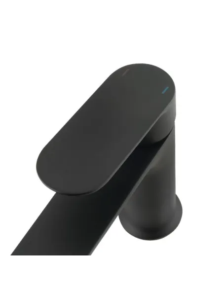 Змішувач для умивальника Venta BF125MB чорний матовий, одноважільний