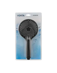 Лейка для душа ручная Venta HS005B, пластик, 3 режима