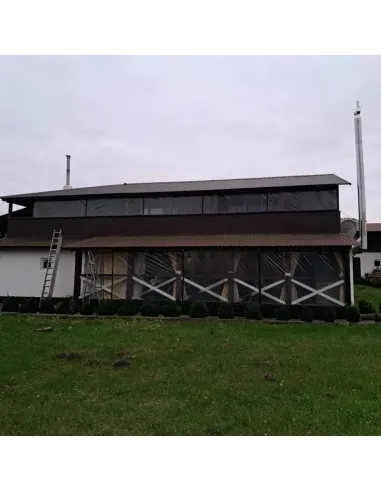 М`яке вікно ПВХ для альтанки КТУ ПВХ-1,5х5-А 1,5х5 метра, прозоре