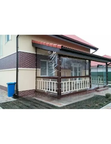 Мягкое ПВХ окно для беседки КТУ ПВХ-1,5х1-А 1,5х1 метра, прозрачное