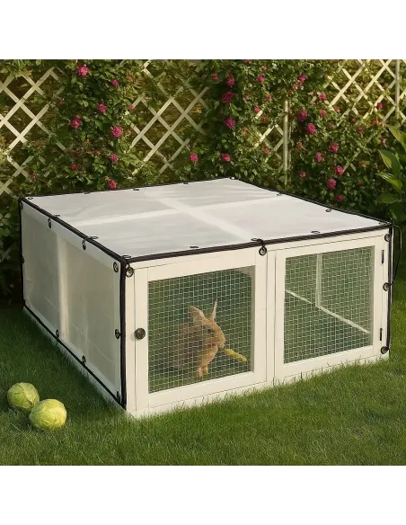 М`яке ПЕТ вікно для альтанки КТУ PE-13-А 1х3 метри, матове