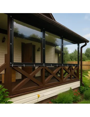 М`яке ПЕТ вікно для альтанки КТУ PE-13-А 1х3 метри, матове