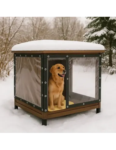 Мягкое ПЕТ окно для беседки КТУ PE-35-А 3х5 метра, матовое