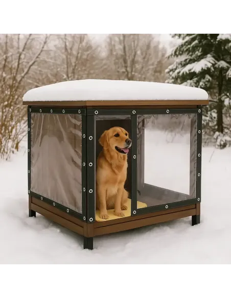 Мягкое ПЕТ окно для беседки КТУ PE-35-А 3х5 метра, матовое