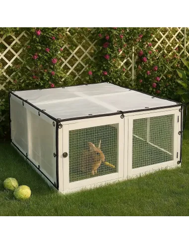 Мягкое ПЕТ окно для беседки КТУ PE-34-А 3х4 метра, матовое