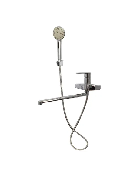 Смеситель для ванны Wezer NKM1-439 с душевым набором, хром