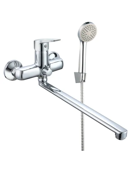 Змішувач для ванни Wezer VRL711-02 з душовим набором, хром.