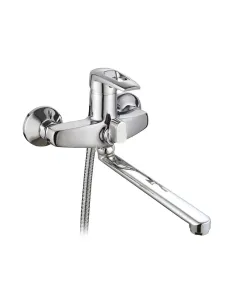 Смеситель для ванны Wezer VRL712-03 с душевым набором, хром