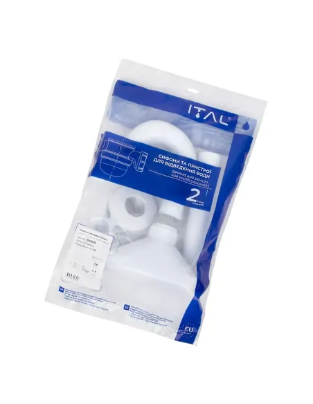 Сифон для умывальника ITAL SK1010 прямоточный