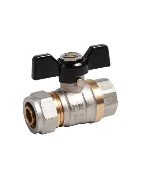 Кран шаровой для металлопластиковых труб ITAL РВ 1047807, 16 мм х 1/2 дюйма
