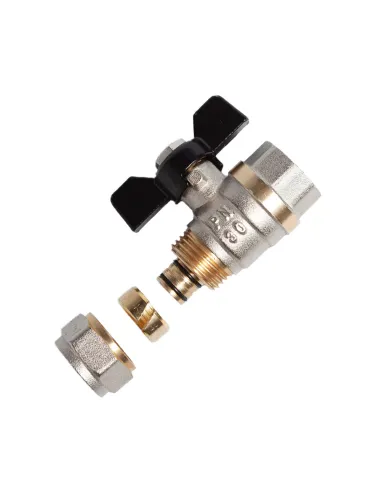 Кран шаровой для металлопластиковых труб ITAL РВ 1047807, 16 мм х 1/2 дюйма