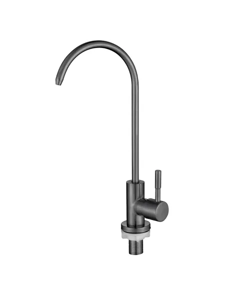 Кран для фильтра очистки воды Wezer EKO4F-13-Gungrey