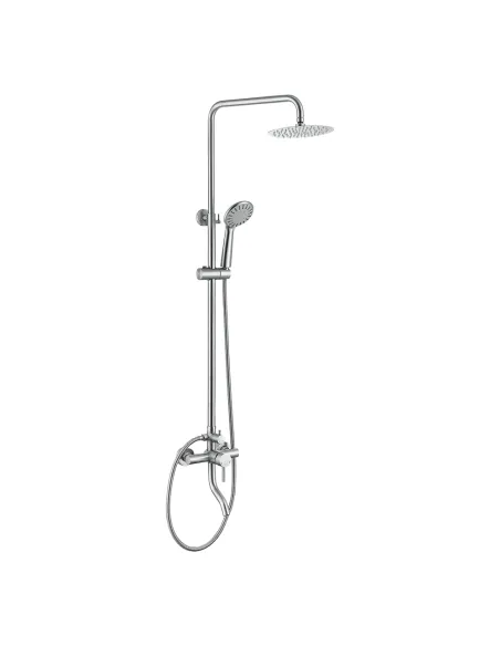 Душева система Wezer EKO16D-01 сатин, з виливом