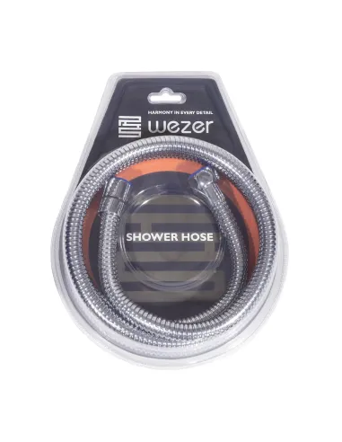 Шланг для душа Wezer WKR-008-120 CHROME, 120 см