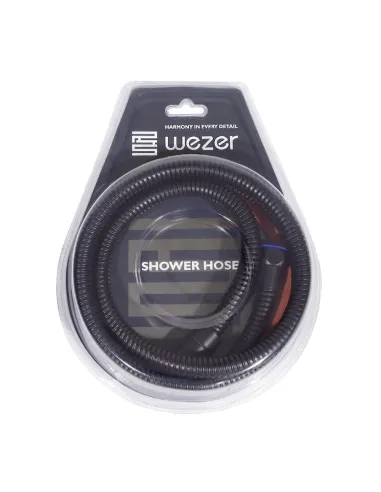Шланг для душа Wezer WKR-008-120-B BLACK, 120 см