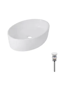 Накладна раковина Q-Тap Kolibri QT10113054WN47311 White, 500x360x140 мм