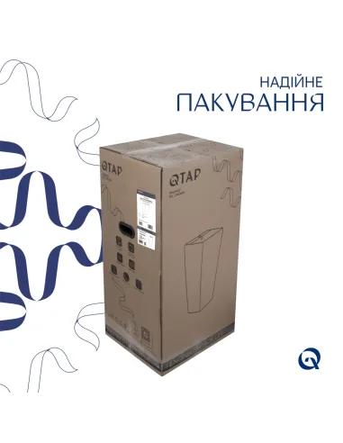 Напольная раковина Q-Тap Tern QT1711G302WN47320 White, 440х380х830 мм