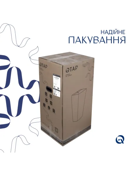 Напольная раковина Q-Тap Tern QT1711G302WN47320 White, 440х380х830 мм