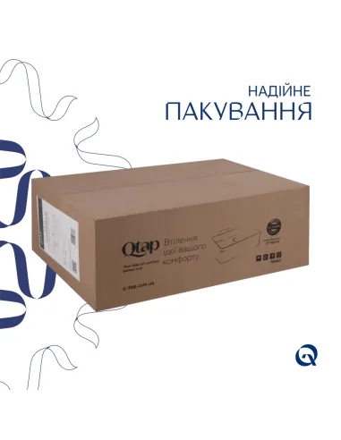 Керамическая раковина Q-Тap Leo QT11115011LWN47332 White, 430x285x160 мм настенная