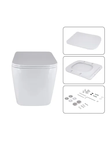 Інсталяція з унітазом Q-Tap Tern QT17332303AW47506 4 в 1, 3/8 літра