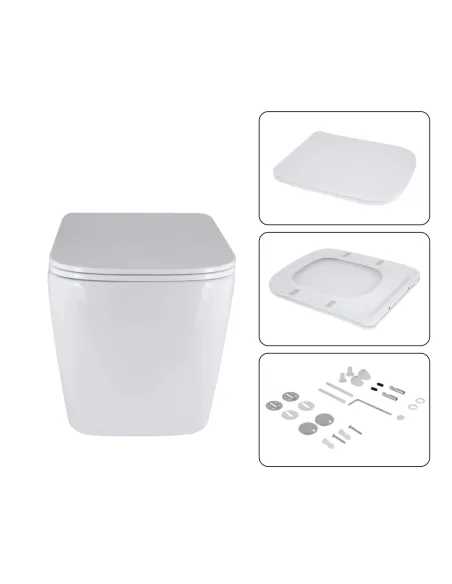 Інсталяція з унітазом Q-Tap Tern QT17332303AW47506 4 в 1, 3/8 літра