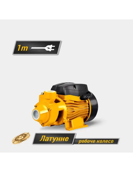 Вихровий насос свердловинний Tekk Haus QB60 0.37 кВт, кабель 1 метр